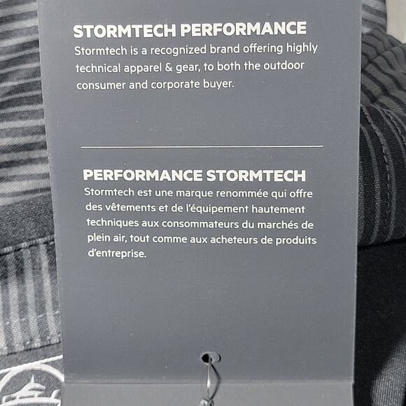 Stormtech Vibe‎ Performance Polo VP-1 Stripe Print M NWT - Picture 8 of 15